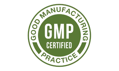 Audifort GMP Certified badge ensuring premium quality and safety